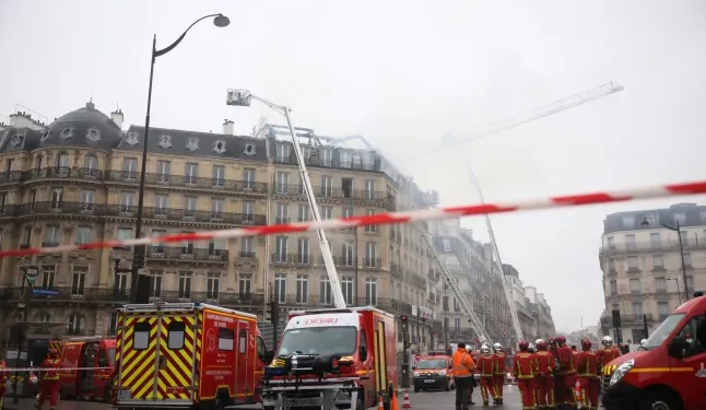 Eiffel Tower evacuated after fire at famous building
