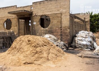 Keta: Unidentified men demolish MCE’s private building on reclaimed land