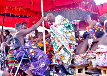 Okuapeman honors Dan Botwe as ‘Nkosuohene’ in recognition of His Service