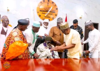Chief Imam visits Speaker Bagbin in Parliament