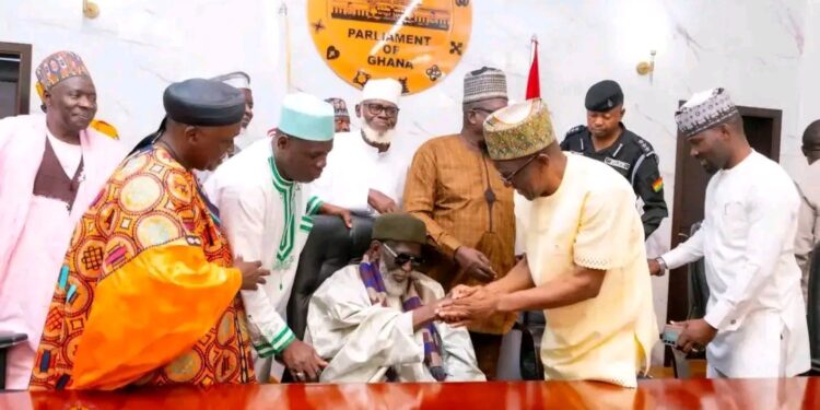 Chief Imam visits Speaker Bagbin in Parliament