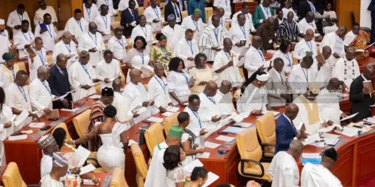 Official: Ghana’s 9th Parliament inaugurated