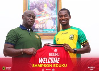 GPL: Asante Kotoko announce signing of former Tamale City Striker Sampson Eduku