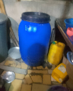 Two siblings die after being locked in water drum by 6-year-old sister