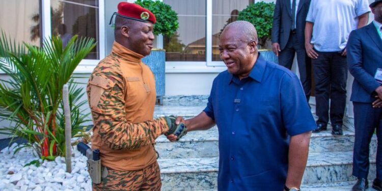 Kofi Oduro defends the Burkina Faso leader for attending the inauguration armed, saying, “You Are Too Hypocritical.”