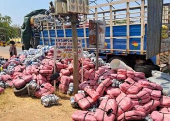 Two Burkinabes arrested in Kintampo over alleged smuggling of cocoa beans