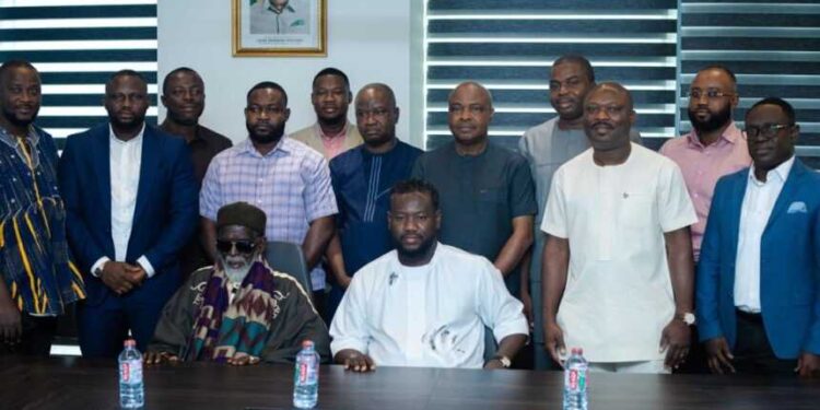 Chief Imam visits BOST to congratulate new CEO Afetsi Awoonor