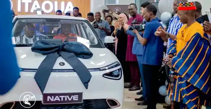 Burkina Faso makes history with unveiling of its first locally made electric car