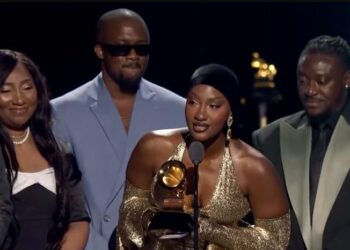 Nigerian singer Tems wins Grammy, celebrates team and mother in emotional speech