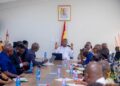 Sports Minister Kofi Adams holds meeting with GFA