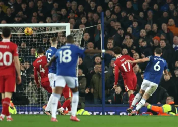 EPL: Liverpool denied by late Everton equaliser despite Salah’s heroics