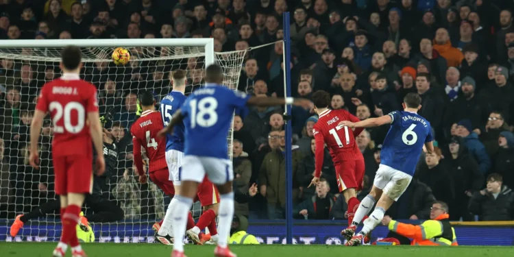 EPL: Liverpool denied by late Everton equaliser despite Salah’s heroics