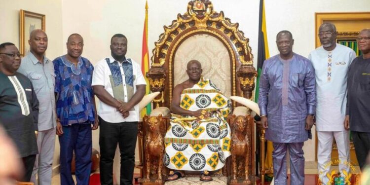 Go after the ‘big fishes’ – Otumfuo advises Lands Minister on how to curb galamsey