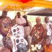 Kwahuman outdoors Daasebre Akuamoah Boateng III as the 25th Omanhene of Kwahu Traditional Area