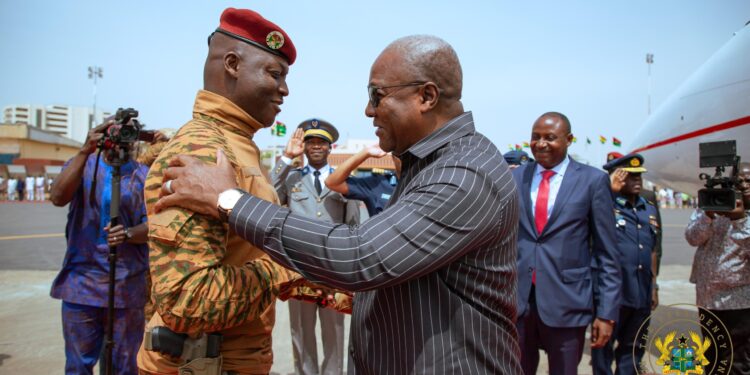 President Mahama holds meeting with Burkina Faso’s captain