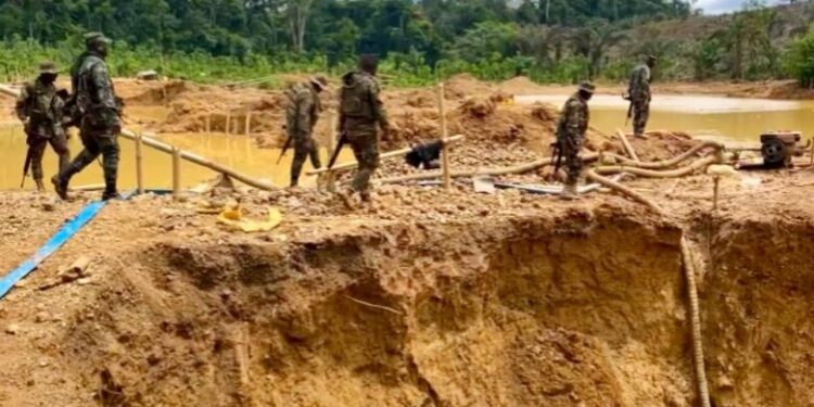 56 illegal miners arrested in Tarkwa-Nsuaem crackdown
