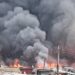 Kumasi: Fire destroys several shops at Adum market [Photos]