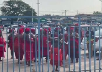 Fetish Priests Storm Tema Metropolitan Assembly