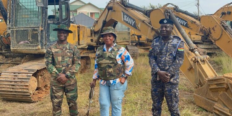 E/R: Joint Police-Military Team Arrests Seven Galamseyers