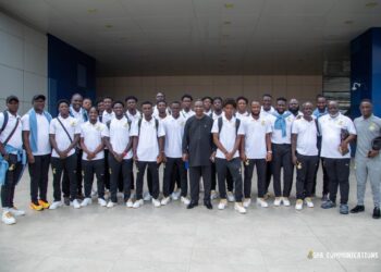 U20 AFCON: Black Satellites Depart For Egypt Ahead Of Tournament