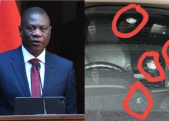 South Africa’s Deputy President Escapes Assassination As Gunmen Open Gunfire On His Bulletproof Car