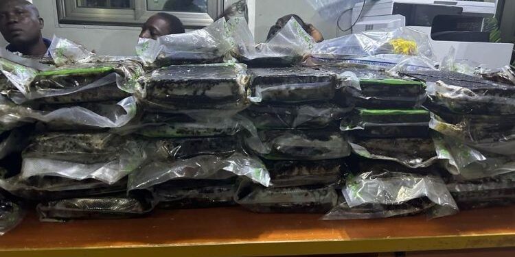 NACOC: 89.74kg of Suspected Cocaine Intercepted At Swissport In Major Drug Bust