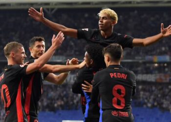 Barcelona Crowned La Liga Champions After Victory Over 10-Man Espanyol