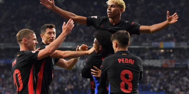 Barcelona Crowned La Liga Champions After Victory Over 10-Man Espanyol