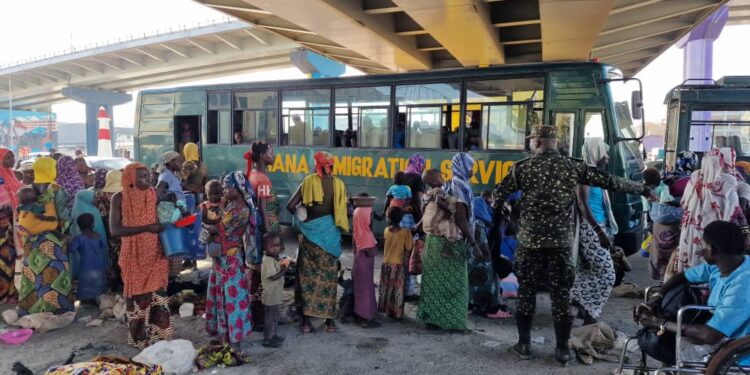 Security Agencies Clamp Down on Illegal Street Dwellers In Abossey Okai, Kaneshie