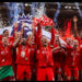 Liverpool Lift Premier League Trophy After Palace Draw