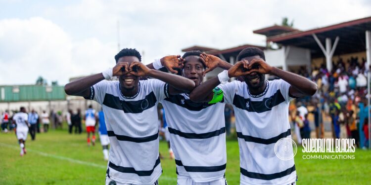 DOL: Swedru All Blacks return To Ghana Premier League After 16 Years