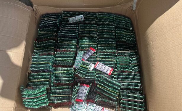 NACOC Intercepts 20-foot Container Full Of Tramadol At Tema Port