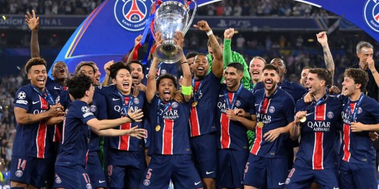 PSG 5-0 Inter Milan: Desire Doue Stars As Luis Enrique’s Side Win Champions League For First Time