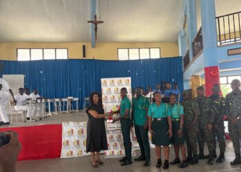 Ghana Immigration Service Wins Tema Metro NCCE Constitution Quiz