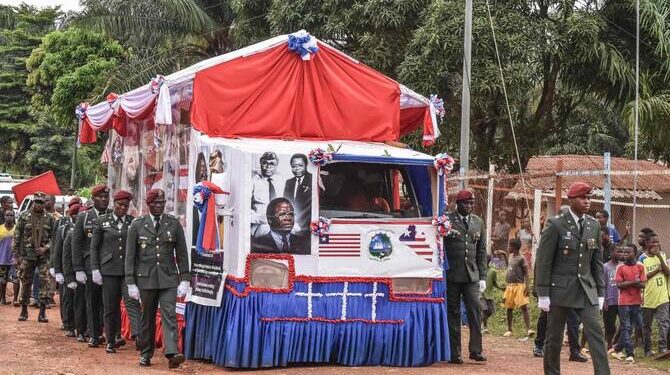 Liberia Holds Funeral For Ex-leader Doe Decades After Assassination