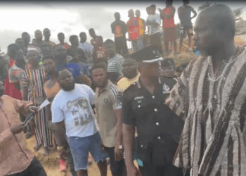 DCE Escapes Mob Attack After Galamsey Pit Collapse At Akyem Wenchi