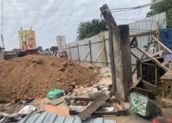 Traders Protest Demolition Of Shops At Tema Casino