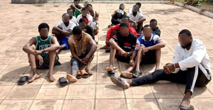 CSA, CID Joint Swoop At Adom City Nets 39 Cybercrime Suspects