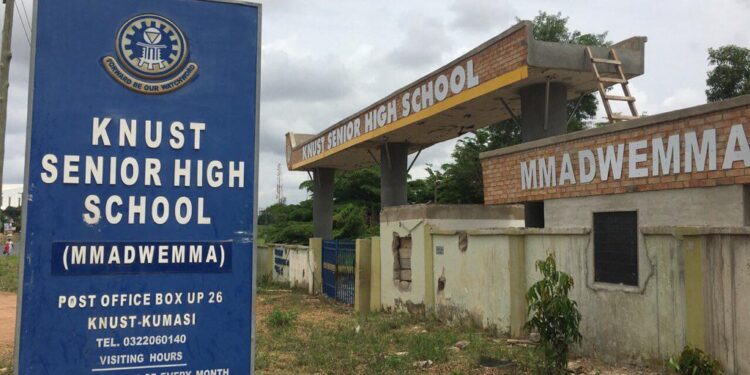 GES Removes KNUST SHS assistant headmaster Over Viral Video With Female Student