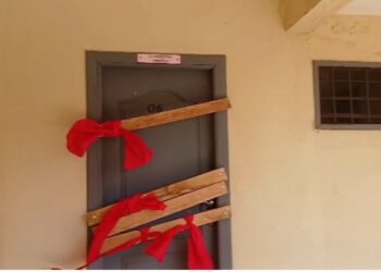 Aggrieved Youth Lock Out Dormaa West District Coordinating Director