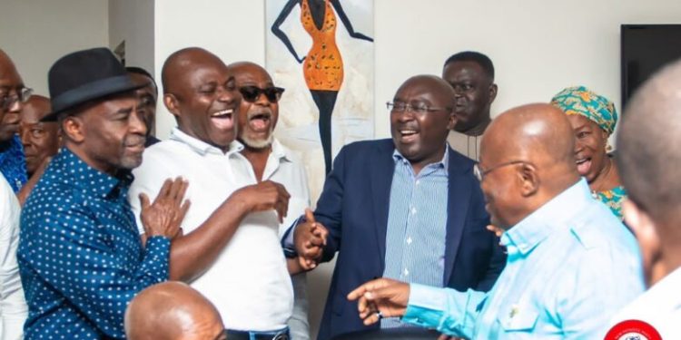 Akufo-Addo Meets NPP Flagbearer Aspirants