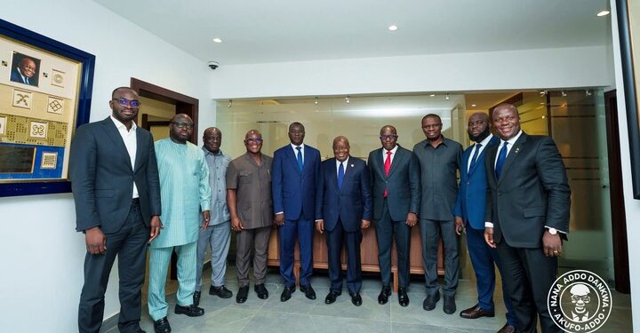 Former President Akufo-Addo hosts minority delegation from northern sector in Accra