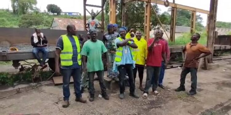 Tension at Takoradi port as scrap dealers, National Security face off over alleged GH¢330,000 railway deal