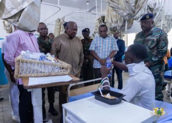 GAF recruitment stampede: Mahama visits victims at 37 Military Hospital