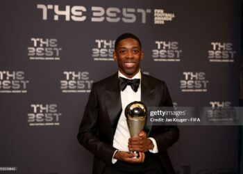 Ousmane Dembele wins FIFA Best Player Award