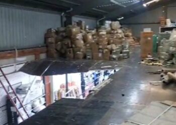 Amasaman China Mall temporarily closed after section collapses