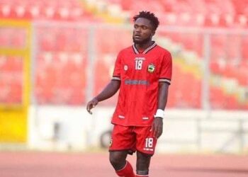 Albert Amoah marks Kotoko return in style with stunning overhead kick and assist