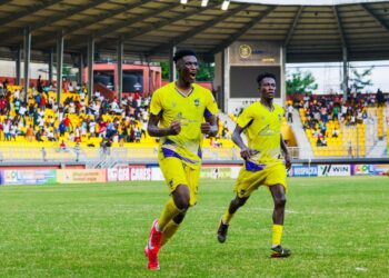 GPL: Adams’ late strike sinks Hearts as Medeama claim narrow Tarkwa win