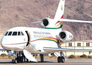 Ghana’s presidential jet is back in the airIs