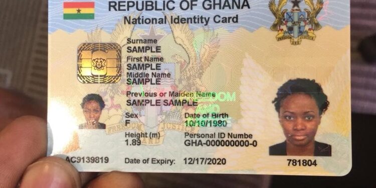 NIA announces increment in Ghana Card service fees